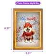 thumbnail image 5 of Hello Winter Shiba Inu Smiling in Red Scarf Hat Welcome Christmas Acrylic Plaque with Wood Photo Frame Box Shibas Dog Lovers Gifts Idea Light Box - 00017, 5 of 5