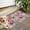 Pioneer Flower Floral-2, variant on Pioneer Flower Floral Print Pattern Door Rugs,Washable Non Slip Door Mats Indoor,Decorative Door Mats,Entry Mat Indoor for Entrance,Bedroom,Kitchen,Bathroom,17"x30"