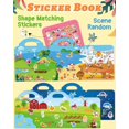 thumbnail image 2 of Libro de pegatinas reutilizable Benresive para niños de 2 a 4 años con 115 pegatinas, 2 of 6