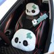 thumbnail image 1 of Lindo reposacabezas de coche de dibujos animados, accesorio de peluche para coche, protección para el cuello, almohada para la cintura, linda funda para cinturón de seguridad, almohada para coche, 1 of 6