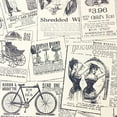 thumbnail image 3 of 17.7inch By 118inch Retro Style Newspaper Peel Stick Wallpaper Shelf Drawer Liner Dresser Furniture Sticker Home Decorative Sticky Back Vinyl Film, 3 of 8
