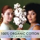 thumbnail image 5 of L. Organic Cotton Topsheet Extra Long Overnight Pads - 28 Count x 2 Packs (56 Count Total), 5 of 9
