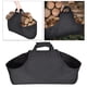 thumbnail image 3 of Bewildely Bolsa de transporte de leña resistente, bolsa de almacenamiento de troncos, estante de pila de leña para chimenea Almacenamiento y organización del hogar, 3 of 6