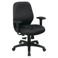 thumbnail image 1 of Free Flex Coal Mid Back Syncro Tilt Adjustable Arms Office Chair, 1 of 1