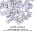 thumbnail image 2 of 500pcs Snowflake Decoration Christmas accessories Christmas Snowflake Confetti, 2 of 6