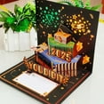 thumbnail image 1 of Vrorvz 3D Up Greeting Cards with Music and Light for Graduation Unique Design Including Caps and Books with Writing Area and Night Light Music Suit for Graduation Gifts, 1 of 5