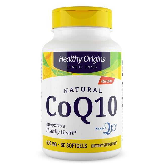 Healthy Origins Natural Coq10 600 mg 60 Sgels