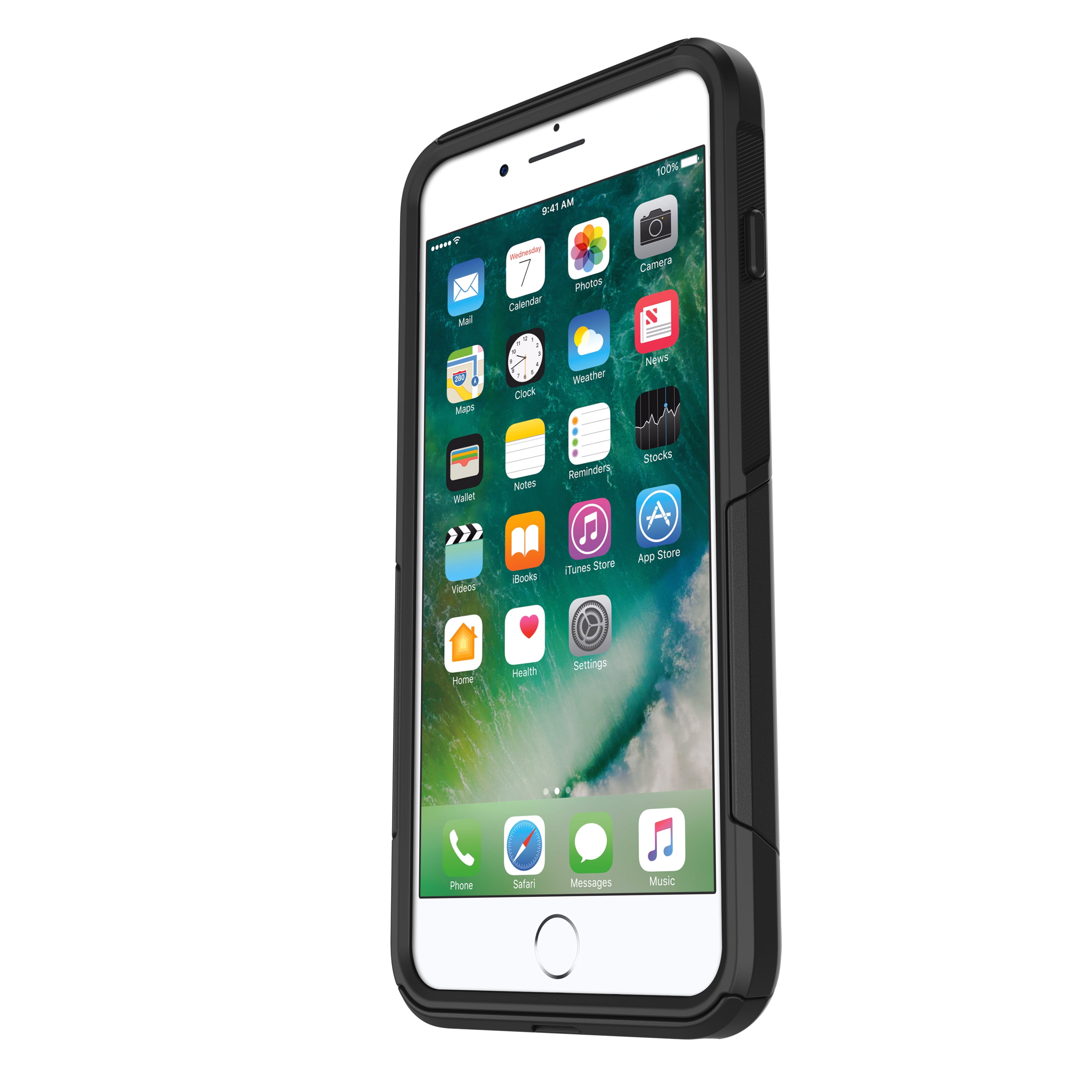 OtterBox Commuter Series Phone Case for Apple iPhone 8 Plus, iPhone 7 Plus  - Black - Walmart.com