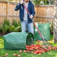 thumbnail image 6 of Gnmfd Large Garden Leaf Storage Bag, Corrosion Resistant Deciduous Collection Bag, Breathable Garden Storage for Leaves, Weeds, Plants, Outdoor Yard Cleanup, Seasonal Party Favors, 6 of 9