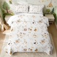 thumbnail image 2 of Erosebridal Duck Twin Quilt Set for Girls, Party Gifts Twin Coverlet Set, 2-Piece 1 Bedspread and 1 Pillowcase, 2 of 7