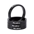 thumbnail image 1 of Qiilu headset washer,4pcs Aluminium Alloy Bike Spacers Stem Riser Bicycle Fork Washers Headset Spacers For Bke, aluminium headset, 1 of 4