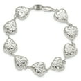 thumbnail image 4 of Sterling Silver Heart Bracelet, 4 of 4