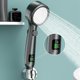 thumbnail image 2 of Alcachofa de ducha LED digital Agua para baño de adultos 4 modos Negro, 11 Feliz Sencillez, 2 of 5