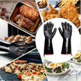 thumbnail image 5 of 6X Guantes para Barbacoa: Guantes Gruesos Resistentes Al de 1472 °F con Gancho en S, Manoplas para Horno de Cocina de 14 Pulgadas, Guantes Impermeables para Parrilla, 5 of 5