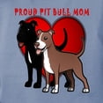 thumbnail image 3 of CafePress - Proud Pit Bull Mom T Shirt - Womens Comfort Colors® Shirt, 3 of 4