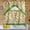 Lemon, variant on 3 Piece Kitchen Curtain Swag Set, Window Treatment Olive Printed Design Valdorcia