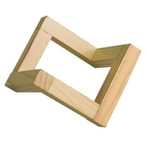 LED Night Light Wooden Stand | Table Desk Base | European Style Decorative Lamp Holder | Natural Wood Finish | Durable Construction | Home Decor Accent | 8cm x 5.5cm | 1 Pack