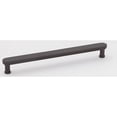 thumbnail image 2 of Alno A717-8-PB Moderne 8" Center To Center Flat Bar Solid Brass Cabinet Handle / Drawer, 2 of 5