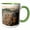 Green/White, variant on 3drose, Spain, Ronda, 11oz Mug