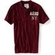 thumbnail image 1 of Camiseta Henley Aeropostale para Hombre Rojo Pequeño, 1 of 1