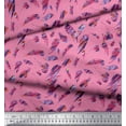 thumbnail image 3 of Soimoi Poly Georgette Fabric Brush Stroke Abstract Print Fabric by Yard 42 Inch Wide, 3 of 3