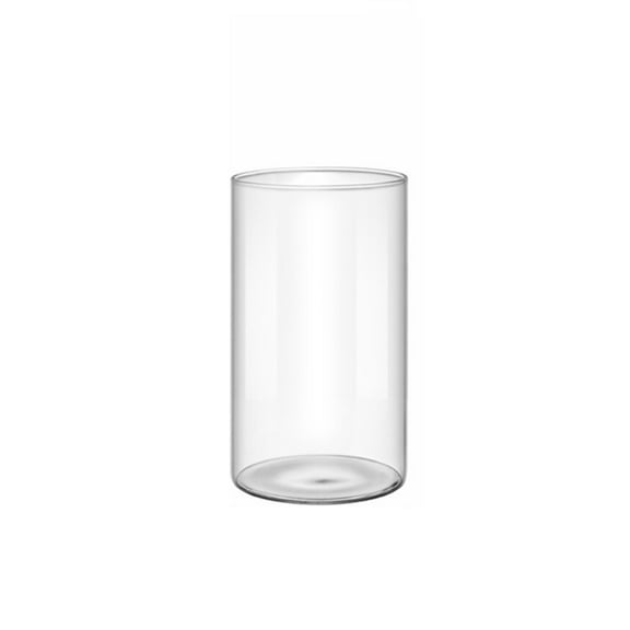AOOOWER Decorative Glass Vase Glass Cylinders Vase for Beautiful Table Centerpieces