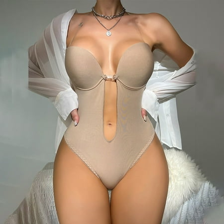

Women Shapewear Full Body Push up Bra Backless Lingerie Bodysuits
