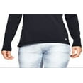 thumbnail image 3 of Under Armour Women's HeatGear Armour Long Sleeve Shirt Black Size X-Large, 3 of 3