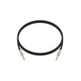 thumbnail image 4 of Monoprice Audio Cable - 3 Feet - Black | 3.5mm Stereo Male to 3.5mm Stereo Male Gold Plated Cable for Mobile, 4 of 6
