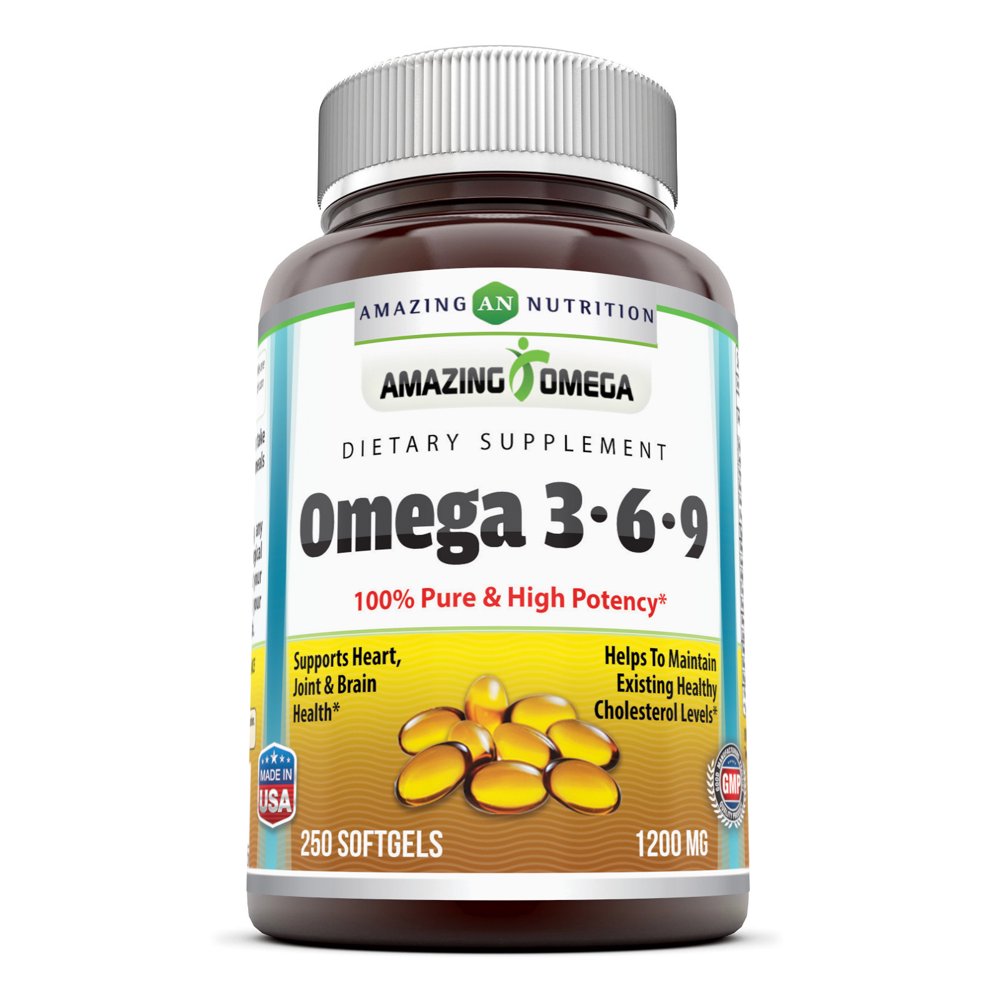 Amazing Omega 3.6.9 1200 mg , 250 Softgels