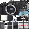 thumbnail image 1 of Canon EOS R50 Mirrorless Camera (Body) with 2 Pack 32GB Memory Card + Case + ZeeTech Accessory Bundle, 1 of 8