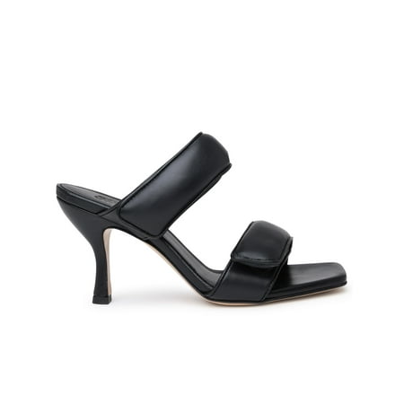

Gia X Pernille Teisbaek Woman Black Leather Perni 03 Sandals
