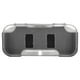 thumbnail image 3 of Funda protectora de TPU 2 en 1 para el mando de la consola de juegos Switch Lite con soporte y ranuras para tarjetas, color negro y gris, 3 of 5