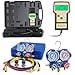 thumbnail image 3 of ZENY Balance de Charge Électronique Réfrigérant Numérique Portable 220 Lbs HVAC AC R134a avec Manomètre et Étui, 3 of 4