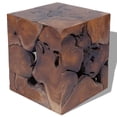 thumbnail image 4 of vidaXL Stool Solid Teak Wood, 4 of 7