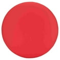 thumbnail image 2 of Watermelon Red Round Vinyl Panel Back Cushion by Chivari, 2 of 6
