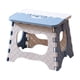 thumbnail image 2 of Taburete plegable portátil para interiores y exteriores, pequeño, para acampar, para adultos, para tren, silla de pesca compacta, de plástico, 2 of 6