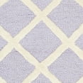 thumbnail image 5 of SAFAVIEH Cambridge Kenneth Geometric Diamonds Wool Area Rug, Lavender/Ivory, 3' x 5', 5 of 5