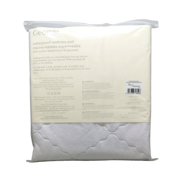 couvre-matelas imperméable with anchor bands/muni de goussets