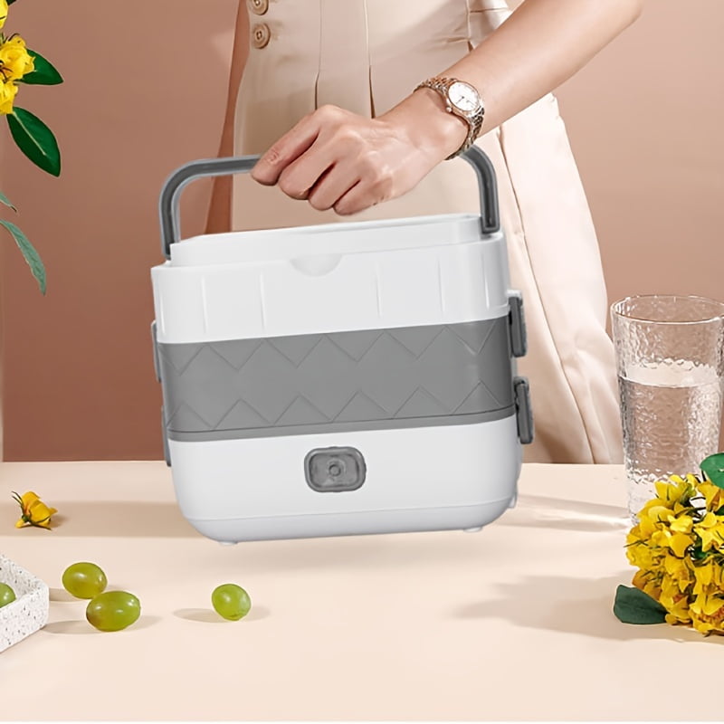 1pc Electric Lunch Box, Food Heater, Portable Food Warmer For Home And  Office, Self Heating Lunch Box, Stainless Steel Food Container, Heated  Bento Box For Adult, 2000ml/70oz (110V,200W) - Walmart.com