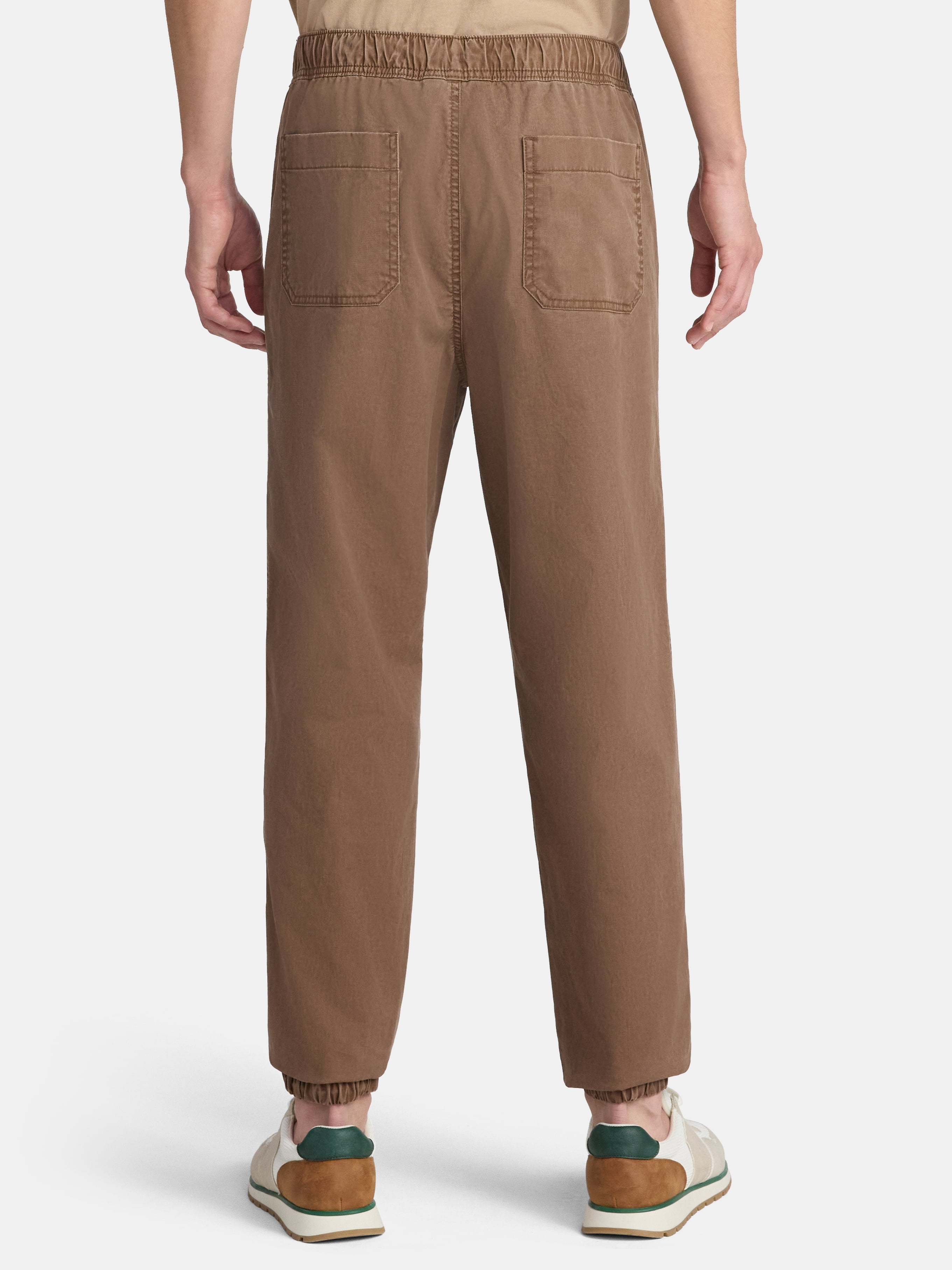 No Boundaries Twill Jogger Pants, Men's XS-5XL