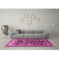 thumbnail image 3 of Ahgly Company Indoor Rectangle Animal Pink Traditional Area Rugs, 8' x 10', 3 of 4