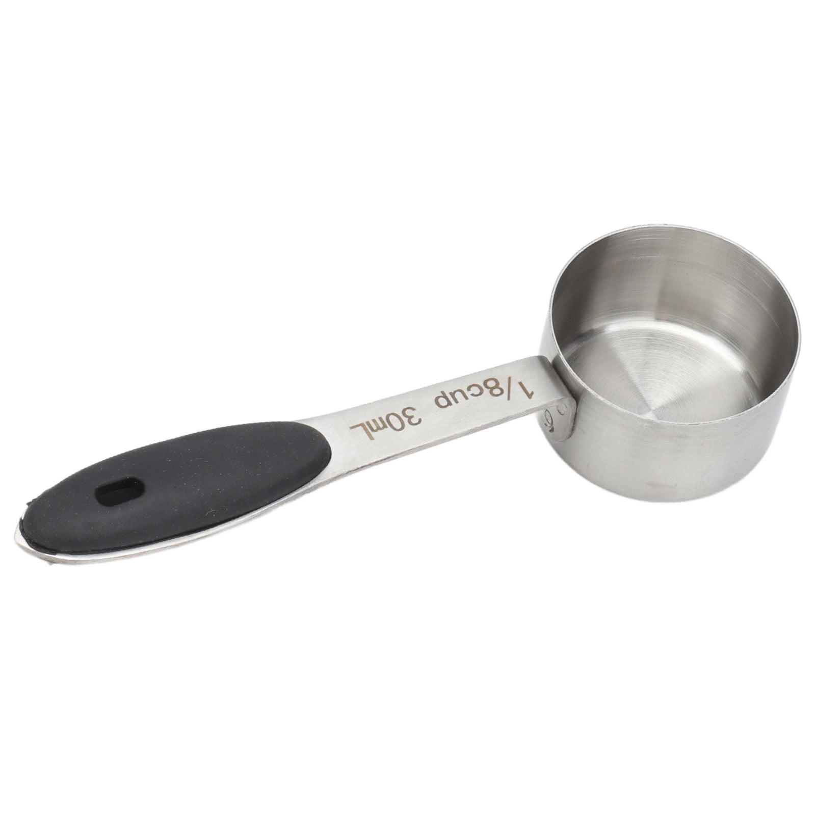 2Pcs Stainless Steel Coffee Measuring Scoop 1/8 Cup 30ml Measuring NY
