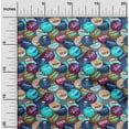 thumbnail image 2 of oneOone Soie Tabby Bleu Tissu Rétro Bouteille Soda Cap Robe Tissu Tissu Imprimé par la Cour 42 Pouces Large-Q0, 2 of 5