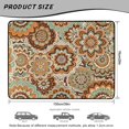 thumbnail image 7 of Qpednta Ethnic Mandala Trunk Mat Cargo Liner 29"x39" Non-Slip Universal, All Weather Machine Washable Polyester Rear Trunk Cargo Liner for SUV Sedan Truck Easy To Clean, 7 of 7