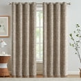 Curtainking Blackout Curtains for Bedroom Thermal Curtains Floral