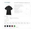 thumbnail image 2 of Port Authority L454 Ladies Tipped Polo Shirt - Jet Black/ Charcoal - Small, 2 of 2