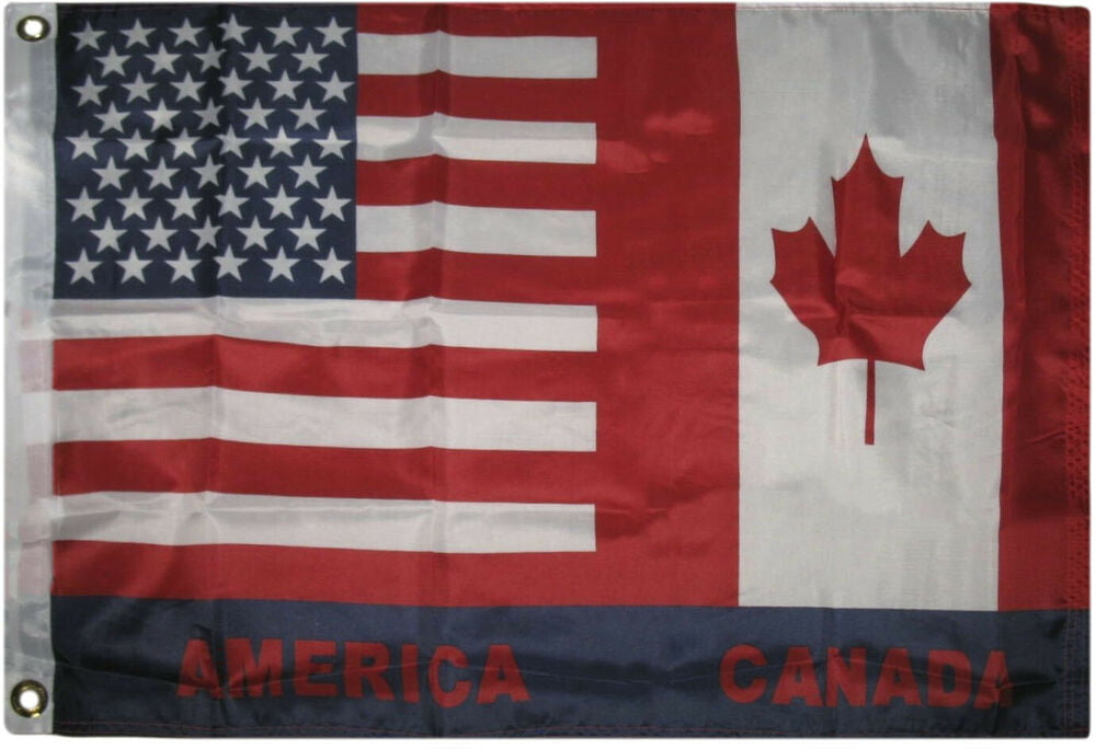 2x3 2'x3' Wholesale Combo Canada Canadian & State Alaska 2 Flags Flag 