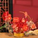 thumbnail image 4 of Cesta de flores artificiales en maceta, adorno para la cosecha creativa, decoración festiva Estilo B, 4 of 9