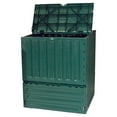thumbnail image 3 of Exaco Eco King 160 Gal. 600 Recycled Plastic Compost Bin - Green, 3 of 4